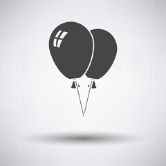 Two Balloons Icon