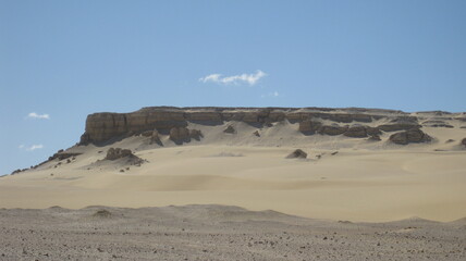 Magnifique vue du desert