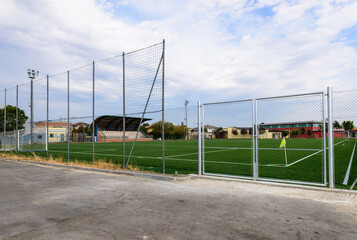 Campo sportivo, panoramica