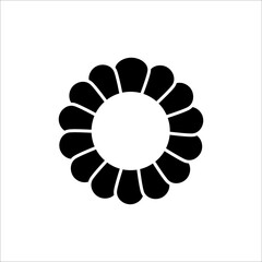 Flower Icon Vector Illustration Sign And Symbol