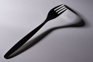 fork with shadow