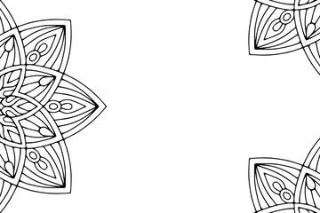 Vector islamic background simple background