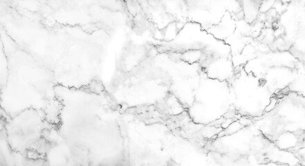Fototapeta premium Luxury of white marble texture and background for decorative design pattern art work