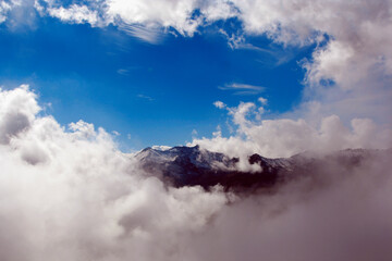 cloudy, fogg, mountain, plateau, higt fogg, 