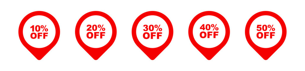 10,50%off sign on white background	