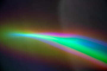 Real holographic texture. Natural spectrum. Rainbow