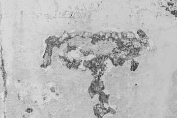 Weathered peeled plaster wall