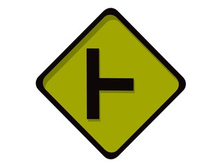 yellow sign
