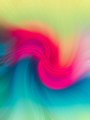 Red Green Blue RGB Twirl Colorful Abstract Background Illustration