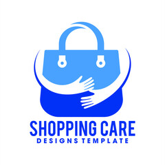 Shopping bag logo templates made for online shopping, Discount Sale Creative logo templates made for online shopping
