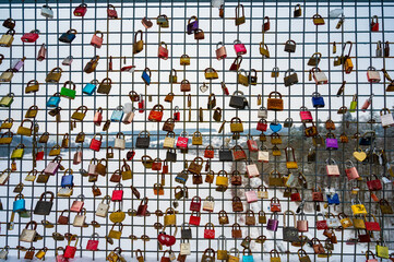 Liebesschlösser / Lovelocks am Möhnesee