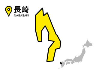 日本地図フラット長い影のイラスト黄色 Wall Mural Wallpaper Murals And4me 日本地図フラット長い影のイラスト黄色 Wall Mural Wallpaper Murals And4me