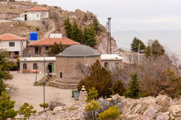 Huseyin Gazi tomb which is a popular places for alewi people, Mamak, Ankara, Turkey