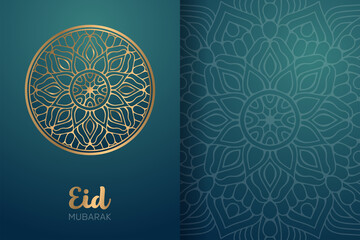 Ramadan kareem background with mandala ornament