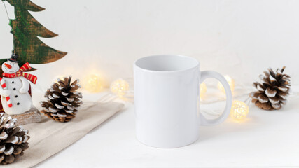 Christmas table composition