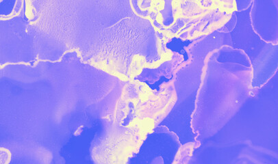 Graphic Fluid Gradient. Pink Watercolor Minimal Canvas. Bright Oil Design. Violet Graphic Paint Template. Contemporary Modern Motion. Blue Wave Oil Texture. Abstract Paint Illustration.