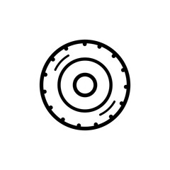 Tyre Icon Design Vector Template