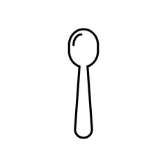 Spoon And Fork Icon Design Vector Template