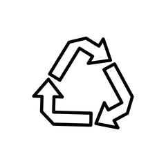 Recycle Icon Design Vector Template