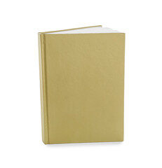 Naklejka premium Blank book on white background