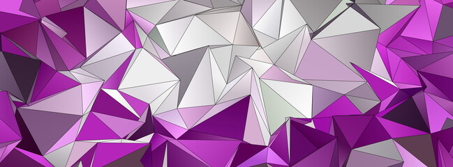 Obraz premium 3d Triangles, abstract background. Design wallpaper.