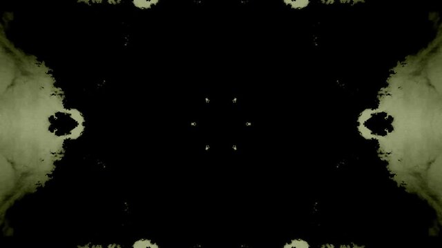 Mandala. Colorful kaleidoscopic video pattern. Symmetrical multicolored pattern.
