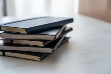 数冊重なったノート