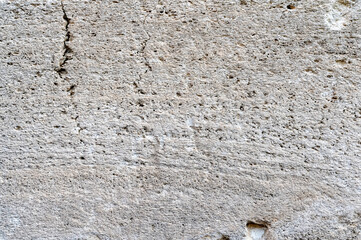 Background made of close up shellstone abstract white texture