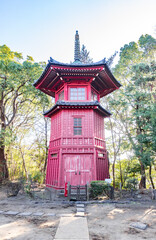 哲学堂公園（名勝）　六賢台　東京都中野区　日本