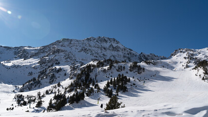 
mountain of the andorran pyrenees - 412883211