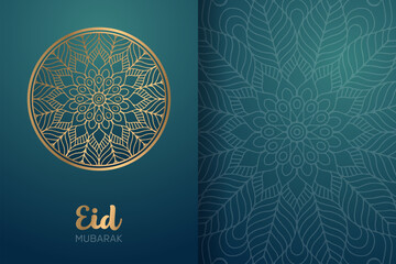 Ramadan kareem background with mandala ornament