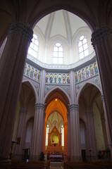 Castelpetroso - Molise - Basilica Minore dell'Addolorata Sanctuary - The imposing internal dome