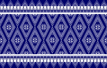 Traditional geometric ethnic pattern for clothing background and wallpaper vector illustration.
