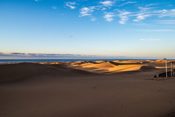 beach in the morning