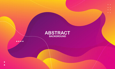 Colorful geometric background. Trendy gradient shapes composition. Cool background design for posters. Eps10 vector