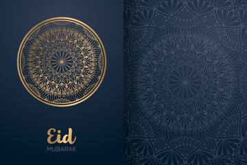 Ramadan kareem background with mandala ornament