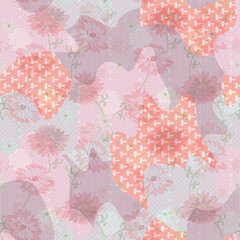 abstract digital design pattern on   background