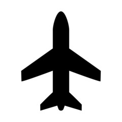 Airplane icon, Travel and holiday symbols