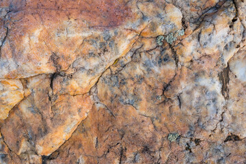 rocky uneven surface