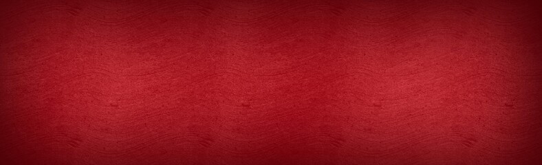 Abstract Red color surface texture banner background