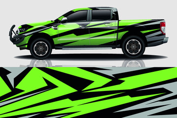 Car wrap graphic racing abstract background for wrap and vinyl sticker