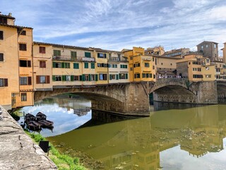 Fototapeta na wymiar Ponte Vecchio Firenze 