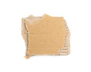 Cardboard, Carton, Ripped Kraft Paper, Wrapping Piece