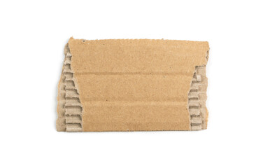 Cardboard, Carton, Ripped Kraft Paper, Wrapping Piece