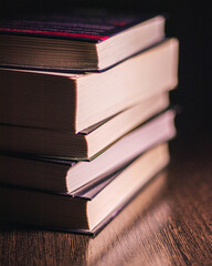 stack of books