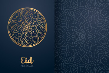 Ramadan kareem background with mandala ornament