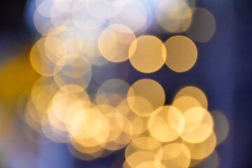 Bokeh in the night market