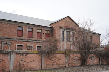 old abandoned factory