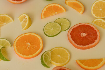 citrus fruit background
