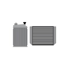 Motor radiator vector design